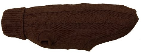 Wolters Cat&Dog 39402 Zopf-Strickpullover 40 cm, schoko