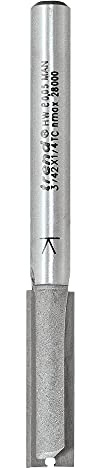 Trend Enterprises Professional 3/42X1/4TC 1/4in Shank Two Flute Straight Cutter 5/16in Diameter X 1in Cut Depth