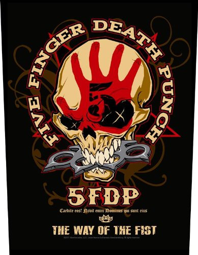 Five Finger Death Punch - Way Of The Fist - Rückenaufnäher