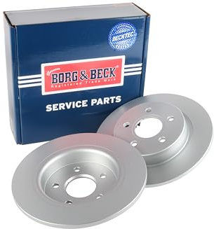 Borg & Beck BRAKE DISC PAIR Ford Focus II 2004-