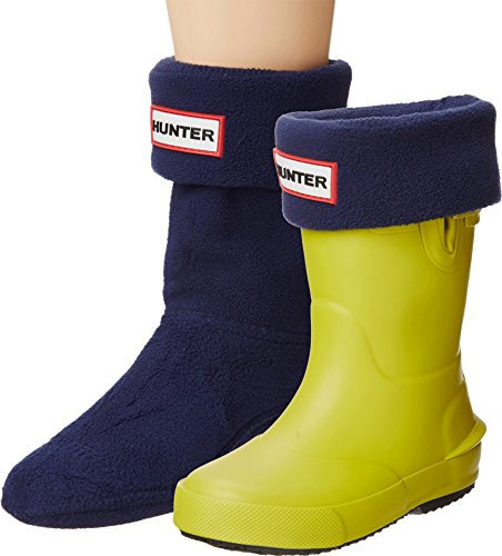 Hunter, calzettoni a forma di stivaletto per bambine Blu Navy
