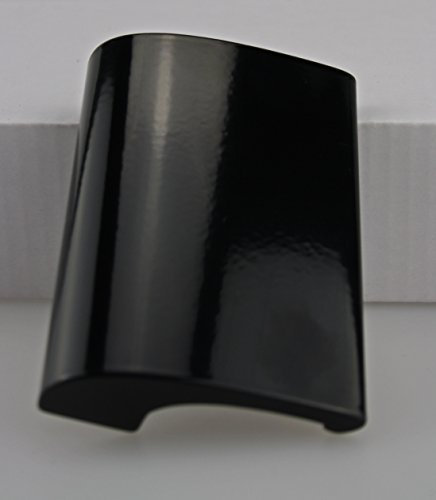 Balkongriff Ziehgriff Terrassentürgriff Deluxe - Aluminium - verschiedene Farbe (schwarz)