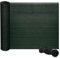 casa pura Zaunblende in Fachhandel-Qualität - grün, 1,2m x 50m effektiver Sichtschutz, Windschutz, Schattiernetz für Sportplatz, Garten, Maschendrahtzaun - Tennisblende