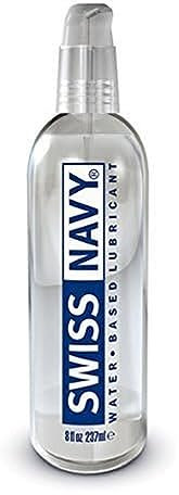 SWISS NAVY Premium-Sex-Gleitmittel auf Wasserbasis, 8 Unzen, MD Science Lab