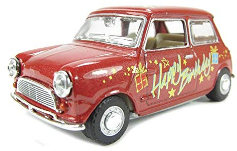 Oxford Diecast 1:43 Happy Birthday Mini Car Collectable model MIN017
