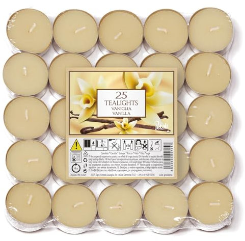 Tealight 616675 Kerze, Wachs, violett