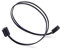 SilverStone SST-CP11-300 - Cavo SATA III 6 Gbps ultra sottile, laterial 90° angled, connettori profilo ultra sottile, 30cm