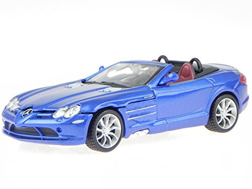 Mercedes SLR McLaren Roadster blau Modellauto 42014 Bburago 1:32