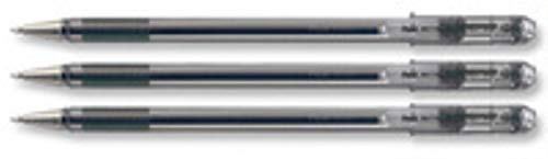 Pentel Superb BallPoint Pen, 1.0 mm, Black, BK77 M A BK77 M (Pack of 12)