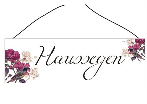 Creativ Deluxe Türschild-Wandschild-Vintage-Shabbylook Haussegen
