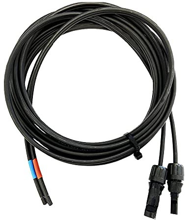 Offgridtec - Cavo di collegamento professionale da 10 m, 6 mm², modulo solare per regolatore di carica solare