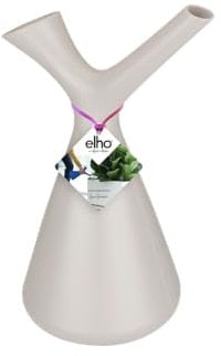 Elho Plunge Arrosoir 20 - Arrosoir pour Intérieur - Ø 15.0 x H 29.5 cm - Gris/Gris Chaud