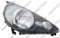 Prasco - HD3224904 - Honda - Jazz - Mod. 09/04-08/08 - Scheinwerfer Links-H4-Mit Lwr-Ohne Motor-Schwarz Mod. Stanley