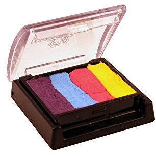 Eulenspiegel 340134 - Split Cake Rainbow Dream, Inhalt 6 ml, Schminke auf Wasserbasis, Kinderschminke, Theaterschminke