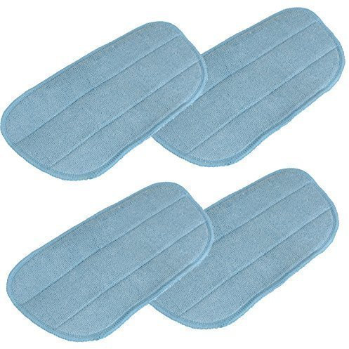 First4Spares Replacement Microfibre Pads for Morphy Richards 70465 & 720501 Steam Mops (Pack of 4)