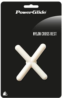 POWERGLIDE Nylon Cross Rest Head for Snooker & Pool Rest Sticks | Reach With Confidence. Lightweight Nylon Cross Rest For Dependable Cue Support