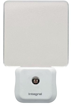 2 x Integral Plug in LED Night Light Auto Sensor Super Low Energy Light Eco