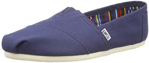 TOMS Women Alpargata Navy Canvas UK4