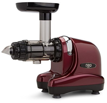 Neo Slow Horizontal Juicer 200 watts Burgundy