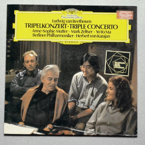 Ludwig van Beethoven - Anne-Sophie Mutter · Mark Zeltser · Yo-Yo Ma · Berliner Philharmoniker · Herbert von Karajan - Tripelkonzert o Triple Concerto - Deutsche Grammophon - 2531 262