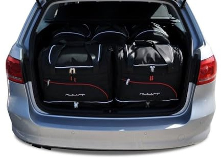 KJUST Kofferraumtaschen 5 stk kompatibel mit VW PASSAT VARIANT B7 2010-2014