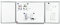 Legamaster Professional Klapptafel - weiß - 100 x (200-400) cm - Whiteboard mit fünf aufklappbaren Schreibflächen - bakterienresistent, magnetisch und beschreibbar - inkl. Zubehör