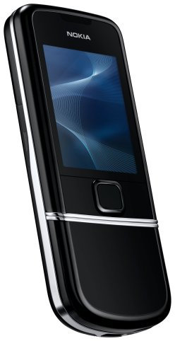 Nokia Mobile Phone 8800 Arte black without Branding