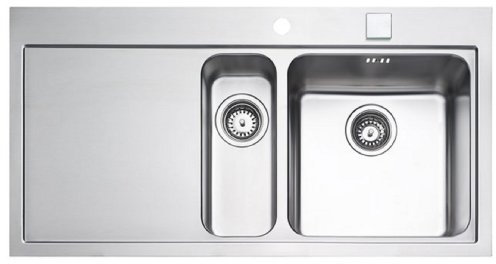 Naber Speedline 150. Einbauspüle, Edelstahl, Becken re.