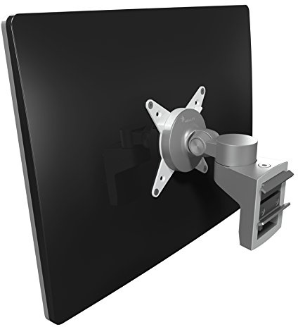 Dataflex Monitorhalterung, Silber, 21.2 x 18.1 x 12.8 cm, 58.402 | Für Schienensystem, silber / weiß