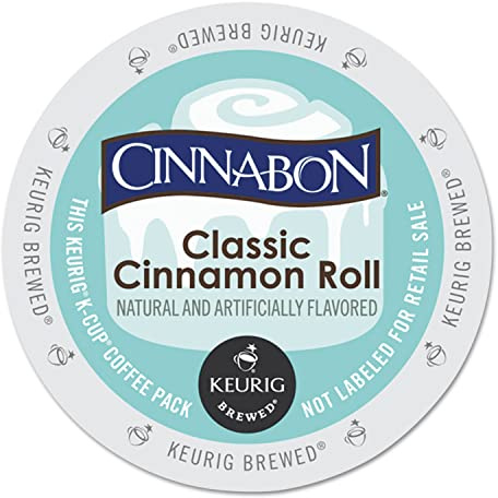 Cinnabon K-Cup, Classic Cinnamon Roll, 24 Count