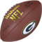Wilson Für Freizeitspieler Team Logo Komposit-Football American, Braun, Uni