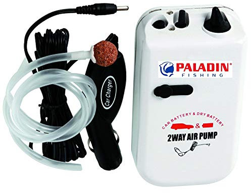 Paladin Sauerstoff Pumpe für Köderfische mit Autoladekabel