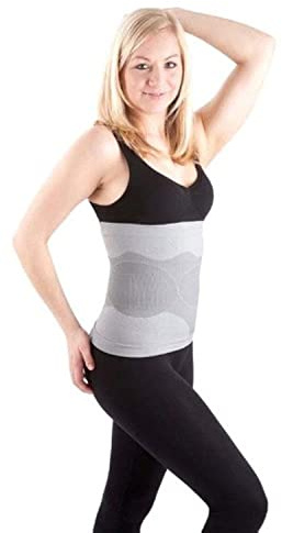 LANAFORM Mass & Slim Belt (L) - Braguita Innovadora De Cinturón Adelgazante Para Mujer - Cinturón Abdominal - Cinturón Anticelulítico - Cinturón De Vientre Plano Para Mujer