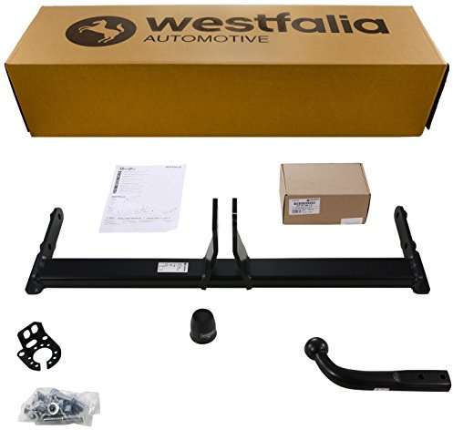 Westfalia Starre Anhängerkupplung für Volvo S60 (BJ 06/10-01/18), Volvo V60 (BJ 11/10-01/18) - im Set mit 13-pol. fzg.-spez. Westfalia Elektrosatz