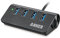Anker 4-Port USB 3.0 Unibody Aluminum Portable Data Hub with 2ft USB 3.0 Cable for Macbook, Mac Pro/mini, iMac, XPS, Surface Pro, Notebook PC, USB Flash Drives, Mobile HDD and More