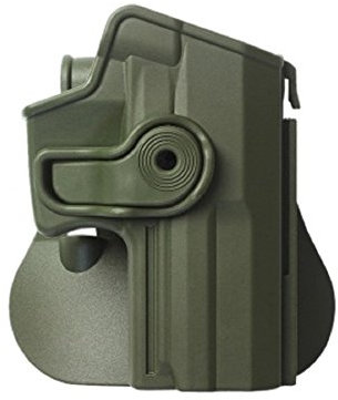 Polymer Holster P8, Paddle, Oliv, Rechts