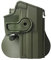 Polymer Holster P8, Paddle, Oliv, Rechts