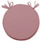 Soleil d'ocre, Alix Dessus de Chaise Bistrot, Polyester, Rose, 40 cm