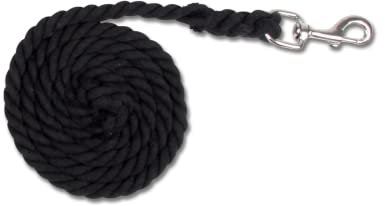 WALDHAUSEN Anbindestrick Cotton, schwarz