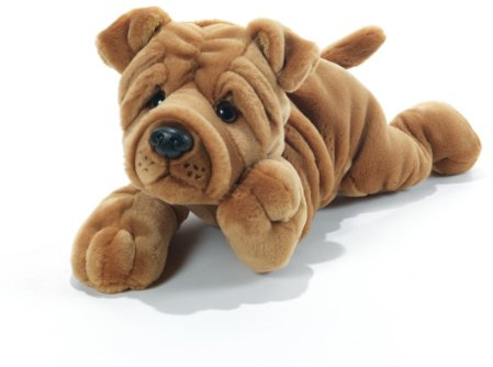Plush & Company Toys Hund Plush And Company-Peluche a Forma di Cane Stropicciato, 40 cm, Multicolore, 05925