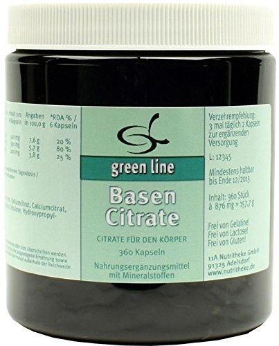 Basen Citrate Kapseln