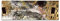 Paul Sinus Art Kunstdruck - Der Kuss -Abstrakt476_150x50cm Leinwandbild XXL angelehnt an Gustav Klimt fertig auf Keilrahmen großes Wandbild