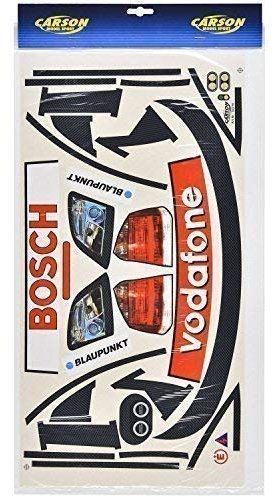 Carson Dekorbogen 1:5 Opel Vectra GTS V8 DTM Fahrzeug - Aufkleber 32216