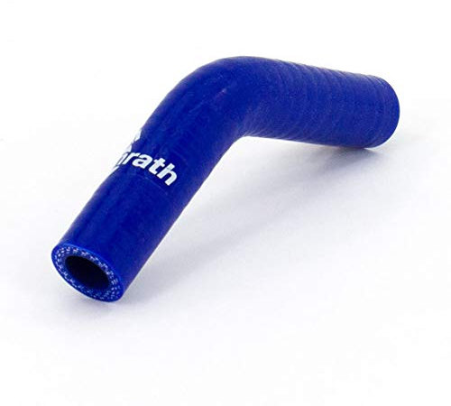 Bonrath Durite Silicone coudée 45 degré - Longueur: 50mm - Ø22mm, Blue