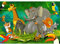 Runa Art Papel tapiz fotográfico animales de la selva de los niños Moderna Lana Sala Cuarto Salón - Made in Germany - Vistoso 9041010a