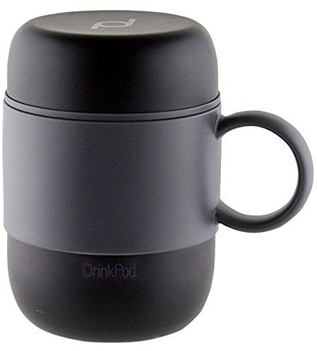 DrinkPod LGB-280BK Mug isotherme Noir 13,5 x 12,5 x 9 cm