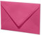 ARTOZ 50x Briefumschläge DIN B6 Fuchsia Pink (Pink) - 12,5 x 17,8 cm - Nassklebung - gerippte Kuverts ohne Fenster - Serie Artoz 1001