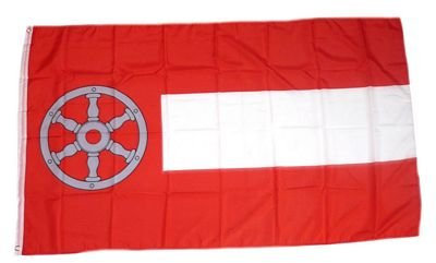 FLAGGENMAE Flagge Fahne Erfurt 90 x 150 cm