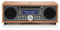 Tivoli Audio Music System BT All-in-one MW / UKW Kompaktanlage mit Drahtlose Bluetooth-Technologie (Kirsche / Metallic-Taupe)
