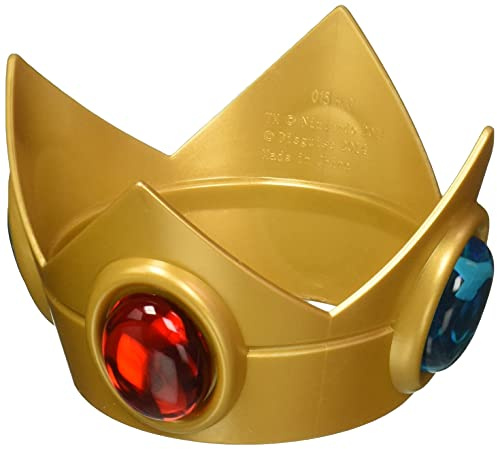 Disguise Super Mario Bros. Princess Peach Crown, Official Super Mario Bros. Accessory for Adults